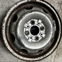 2 cerchi fiat panda 4x4 camera d aria