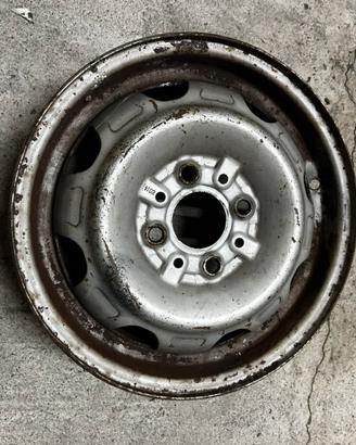 2 cerchi fiat panda 4x4 camera d aria
