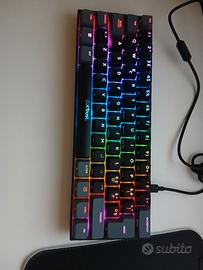tastiera da gaming mini 60% 