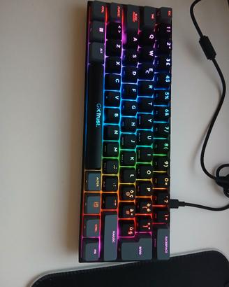 tastiera da gaming mini 60% 
