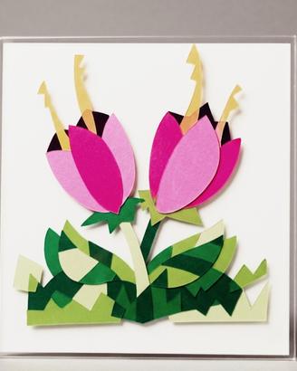 Giardino invisibile Ugo Nespolo serigrafia 