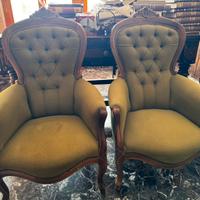 Poltrone e divano vintage
