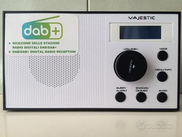 Radio DAB portatile New Majestic RT194 con Sveglia - Rossetti Market