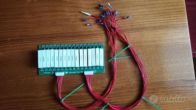Equalizzatore batterie LITIO LI-PO 3.7V 16s