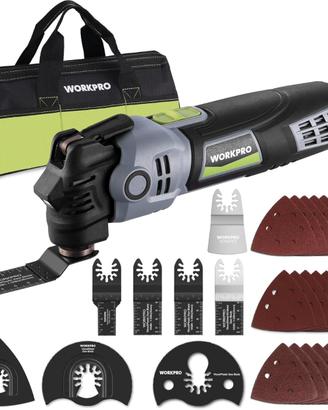 WORKPRO Utensile Oscillante 400W, Utensile Multifu