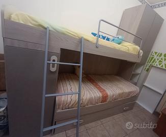 cameretta x bambini a 3posti