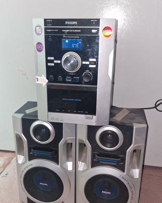 Stereo Philips FWM185 con Casse 2-Way Bass Reflex