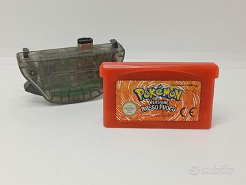 Pokémon Versione Rosso Fuoco + Adattatore Wireless