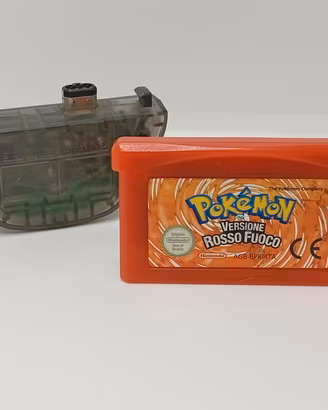 Pokémon Versione Rosso Fuoco + Adattatore Wireless