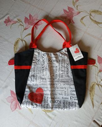 Borsa mare /Summer bag "Roma"-Nuova con cartellino