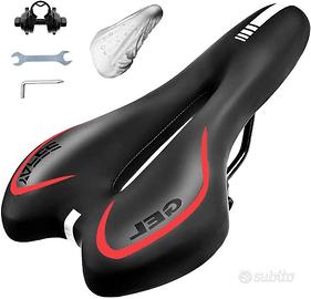 Sella MTB Antiprostata Silicone Comfort Ergonomica