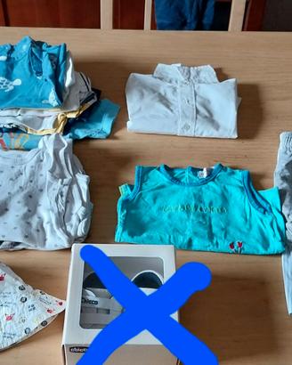 Lotto vestiti estivi 12 mesi( 74 cm)