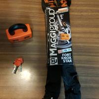 Catena antifurto con lucchetto