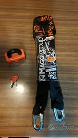 Catena antifurto con lucchetto