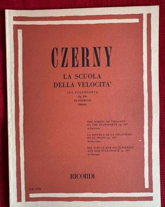 Czerny La scuola della velocità