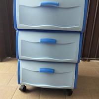 Mobiletto cassettiera in plastica 