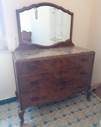 Camera da letto vintage inizi 900