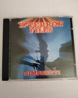 CD X TERROR FILES (SIMONETTI) - Prima edizione 