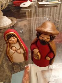 Thun!!!!Giuseppe e Maria presepe classico