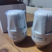 COPPIA (2x) Teste Termostatiche Nuove per Valvole 