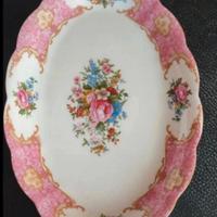 Vassoio in porcellana Royal Albert 