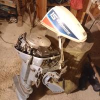 15cv evinrude con libretto e assicurazione