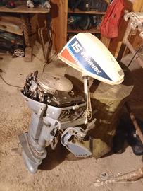 15cv evinrude con libretto e assicurazione