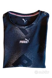 Uomo tg. M Tshirt Puma elasticizzata maniche corte