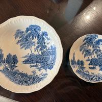 Servizio inglese Swinnertons “The Ferry” blu 14 pz