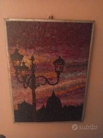 mosaico ROMA  by night