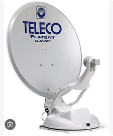 Tv con parabola satellitare per camper