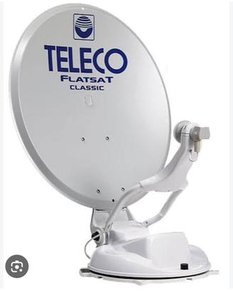 Tv con parabola satellitare per camper
