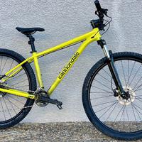 Cannondale MTB gialla – freni a disco, taglia M