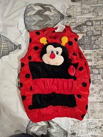 Vestito carnevale coccinella