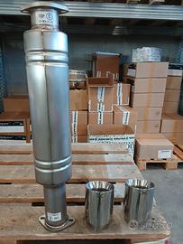 Centrale silenziato xforce e finali da 100mm