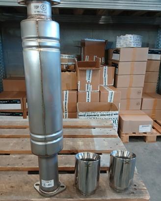 Centrale silenziato xforce e finali da 100mm