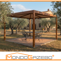 gazebo minipluvio professionale certificato basso