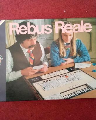 Gioco da tavolo Rebus Reale Clementoni 1980