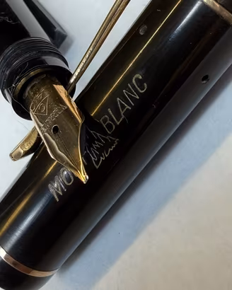 Montblanc vintage modello 306 in ebanite