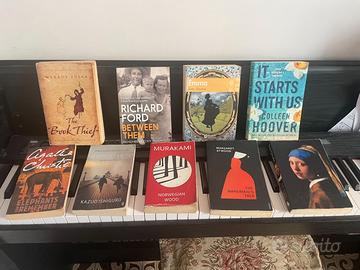 libri in inglese MURAKAMI, AGATHA CHRISTIE, etc
