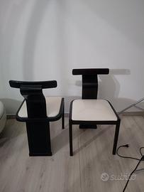 Sedie anni 70 particolari design