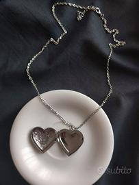 Collana portafoto apribile pendente