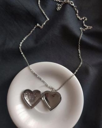 Collana portafoto apribile pendente