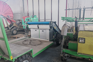 Macchina da taglio e raccolta