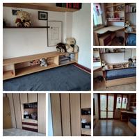 Cameretta in legno completa