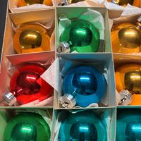 Palline di Natale vintage in vetro