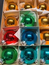 Palline di Natale vintage in vetro