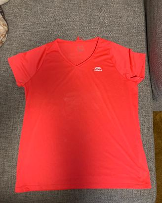 Maglietta tecnica donna taglia M/L decathlon