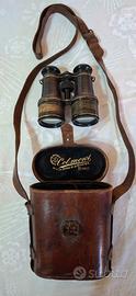 Binocolo Militare/da Campo Francese Antico Colmont