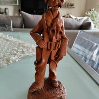 Statuina in terracotta 